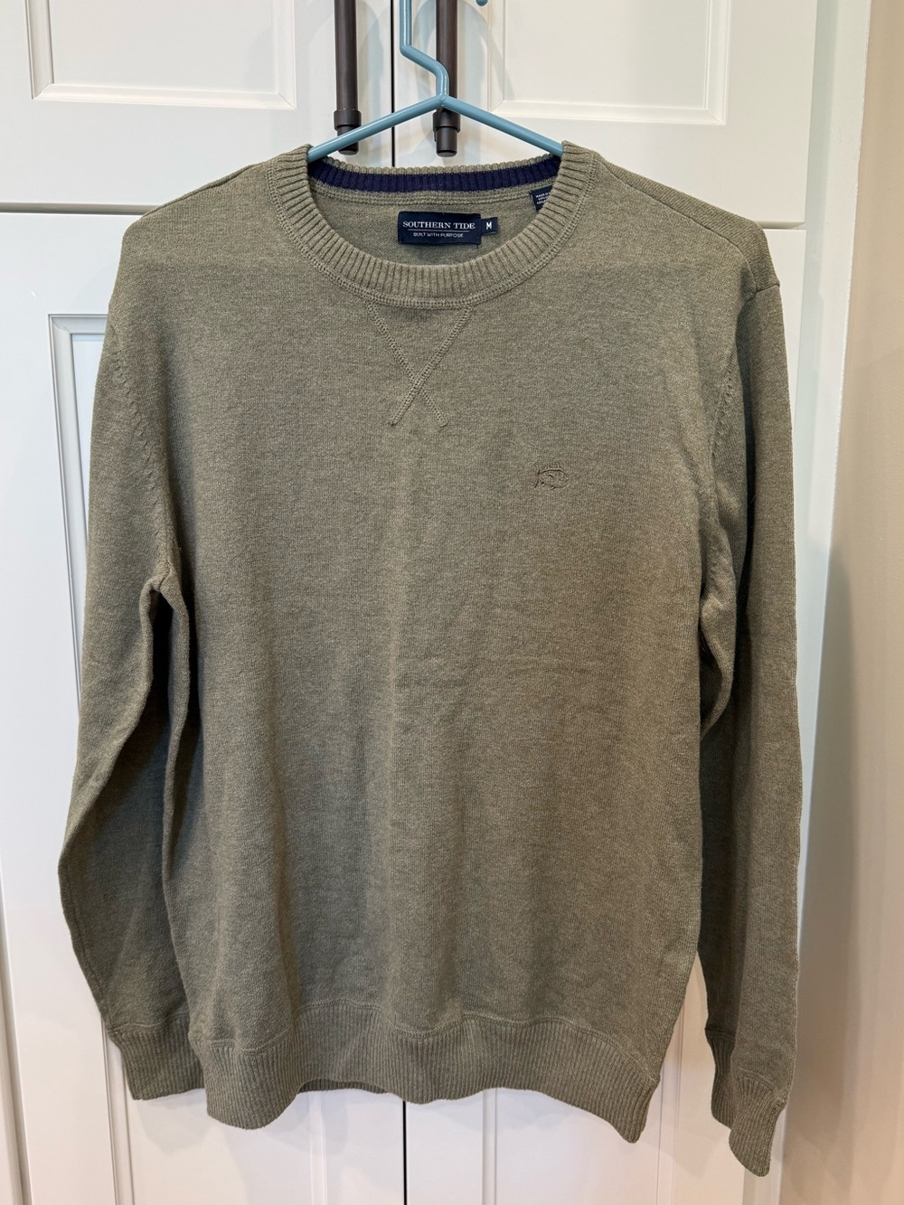 Southern Tide Crewneck Heathered Sweater Medium